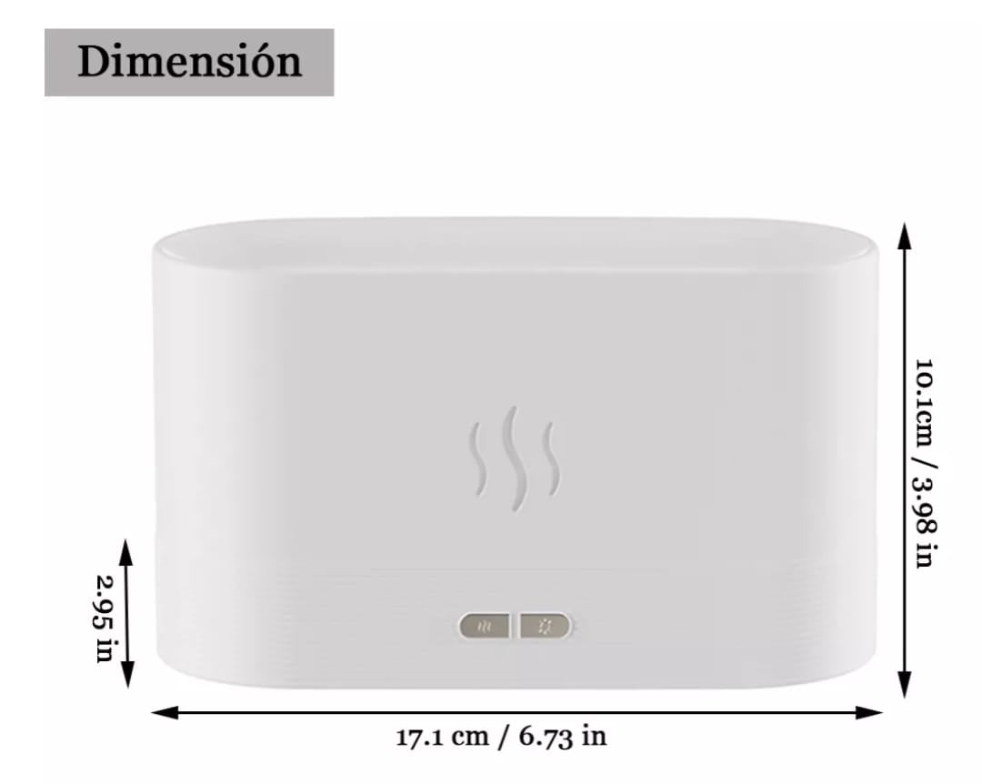 Humidificador Difusor De Aroma Luz